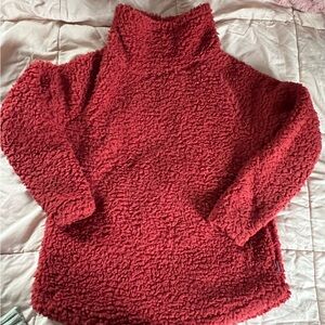 Eddie Bauer Red Fireside Pullover Sweater